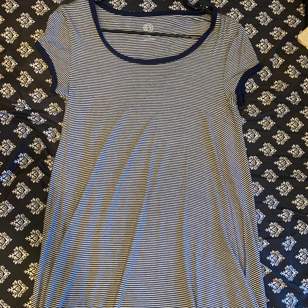 Striped T Shirt Dress